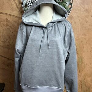 Nike Men's Heather Gray Hoodie